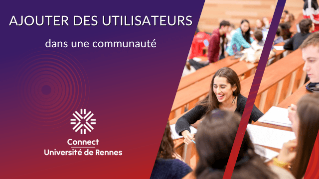 || TUTOS || Ajouter des utilisateurs dans une communauté